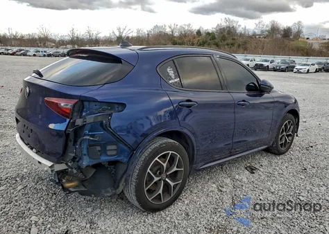 2021 Alfa Romeo Stelvio Ti z USA, uszkodzony, nr VIN ZASPAKBN6M7D15289